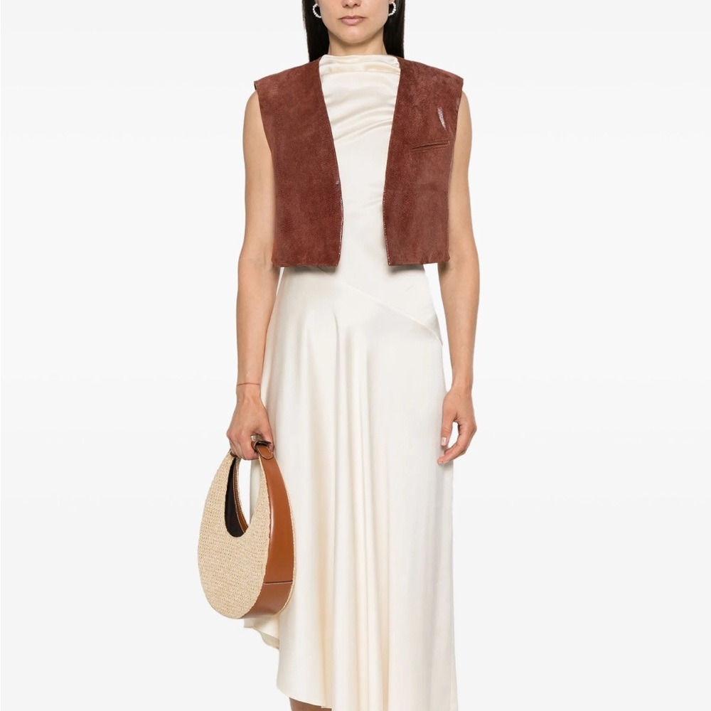 Chic Brown Vest